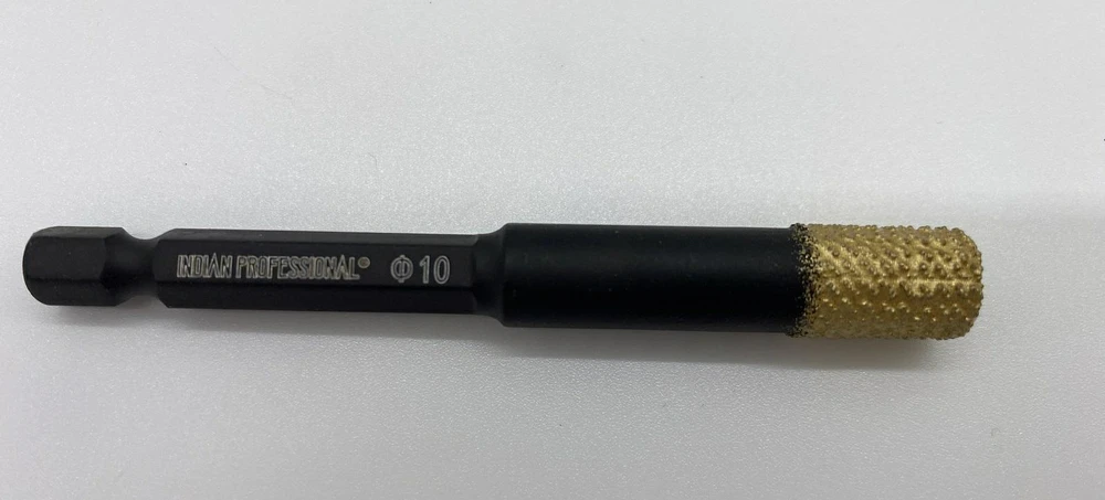 DEIMANTINĖ KARŪNA HEX 10mm SAUSAM GRĘŽIMUI /INDIAN PROFESSIONAL