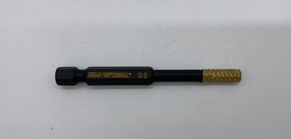 DEIMANTINĖ KARŪNA HEX 5mm SAUSAM GRĘŽIMUI /INDIAN PROFESSIONAL