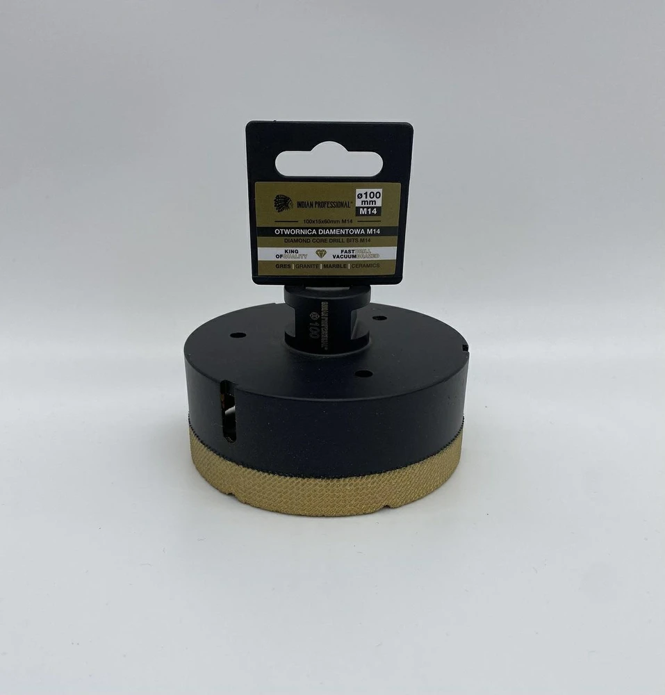 DEIMANTINĖ KARŪNA M14 100mm SAUSAM GRĘŽIMUI /INDIAN PROFESSIONAL