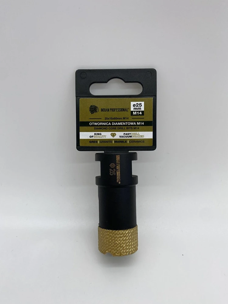DEIMANTINĖ KARŪNA M14 25mm SAUSAM GRĘŽIMUI /INDIAN PROFESSIONAL