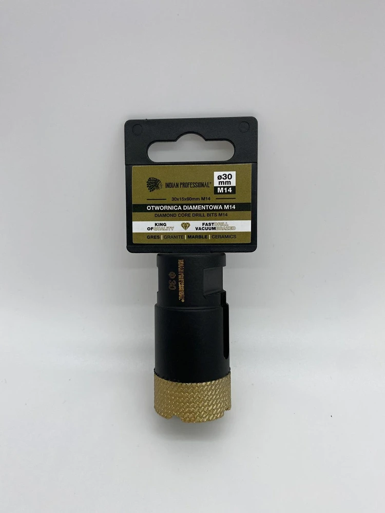DEIMANTINĖ KARŪNA M14 30mm SAUSAM GRĘŽIMUI /INDIAN PROFESSIONAL