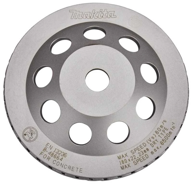 Makita Deimantinis diskas 180mm x 22,23mm, Turbo B-48664