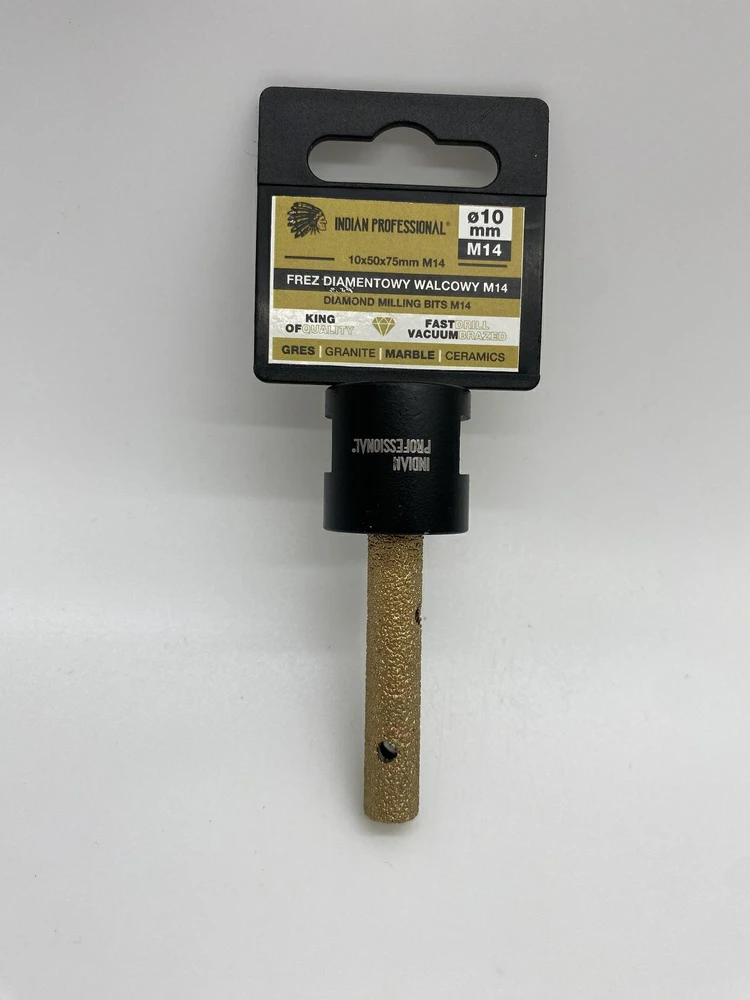 DEIMANTINIS CILINDRINIS FREZOS ANTGALIS M14 10mm /INDIAN PROFESSIONAL