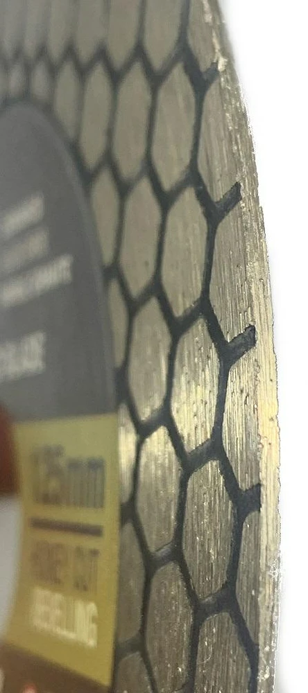 DEIMANTINIS DISKAS 125mm x 1,5mm x 22,2mm HONEY CUT INDIAN PROFESSIONAL