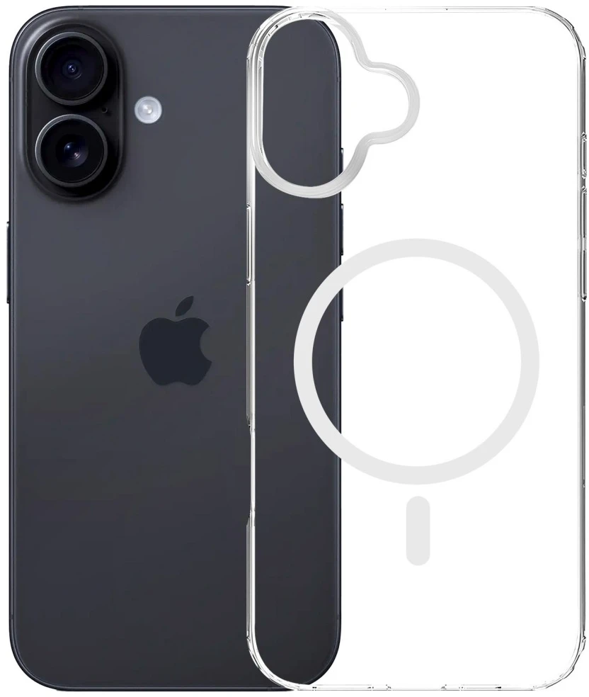 Dėklas 3Mk apsauga 3mk „Armor MagCase“, skirtas „iPhone 17“ – skaidrus