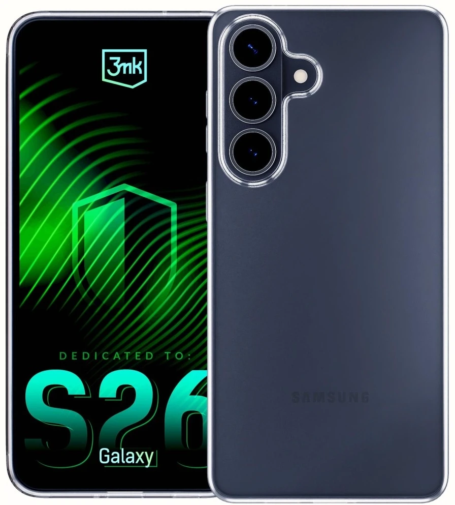 Dėklas 3mk skaidrus dėklas 1,2mm Samsung S942 S26