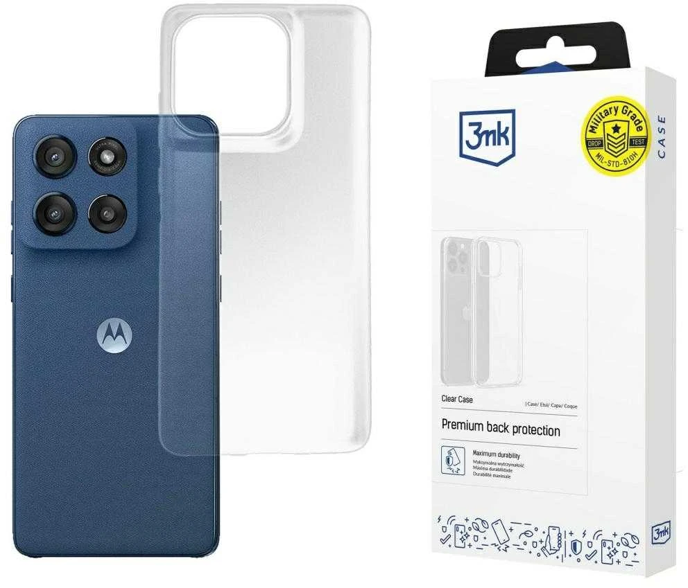 3Mk apsauginis 3mk skaidrus dėklas Motorola Moto Edge 60 / 60 Fusion - skaidrus