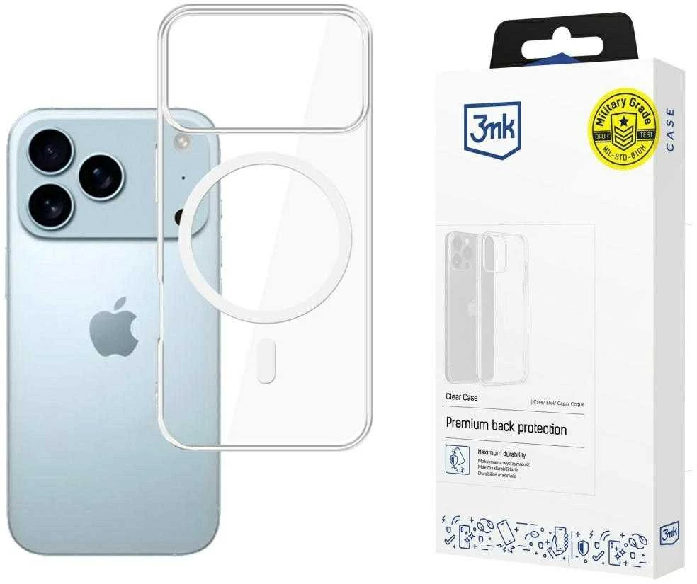 Dėklas 3mk skaidrus MagCase Apple iPhone 17 Pro Max
