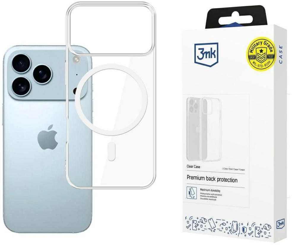 Dėklas 3mk Clear MagCase Apple iPhone 17 Pro