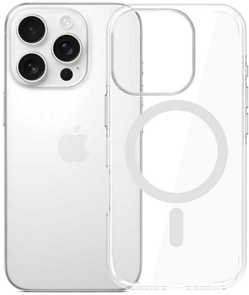 Dėklas 3MK EverClear MagCase skirtas Apple iPhone 16 Pro