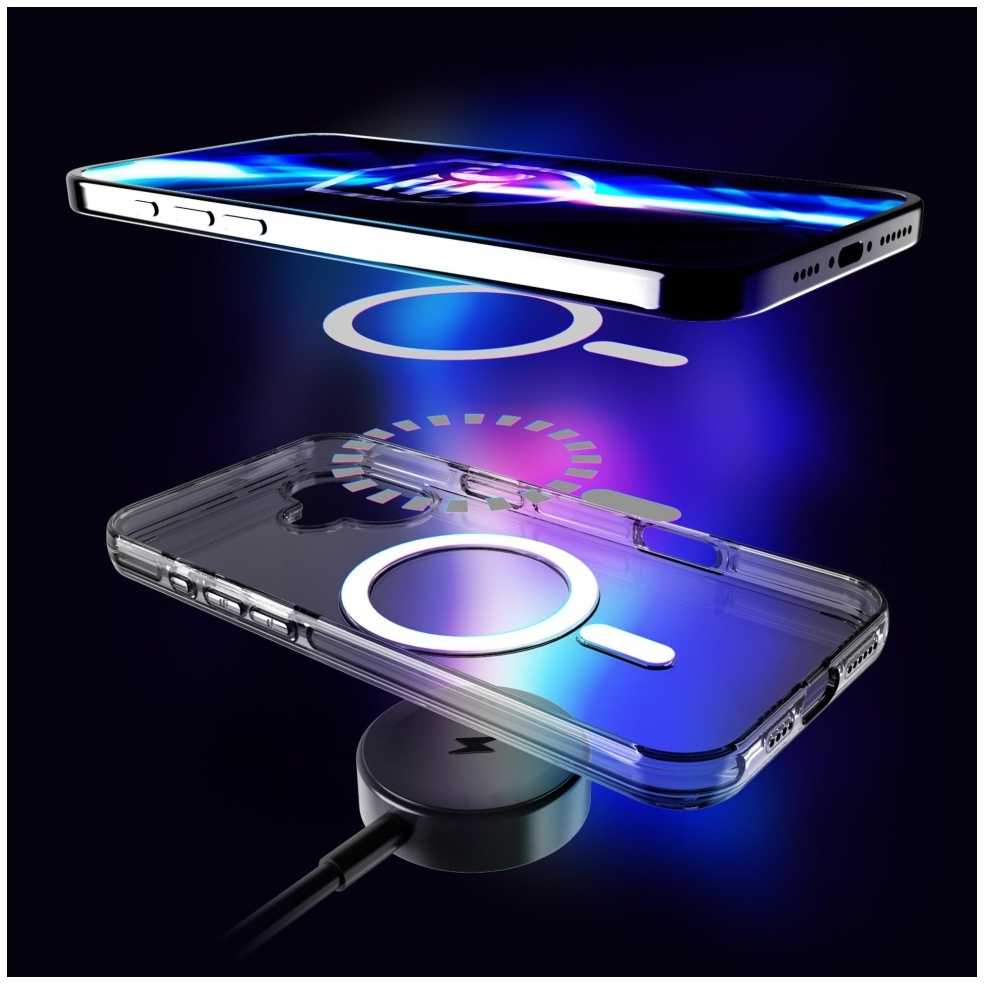Dėklas 3MK EverClear MagCase skirtas Apple iPhone 16