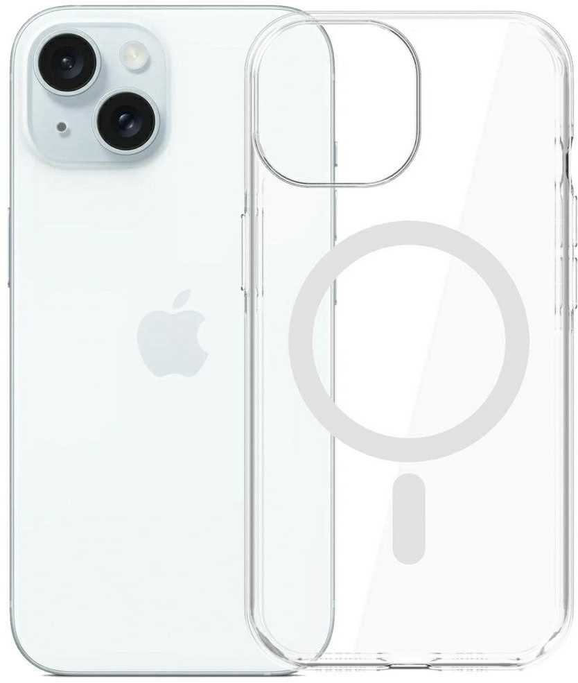 Dėklas 3MK EverClear MagCase skirtas Apple iPhone 15