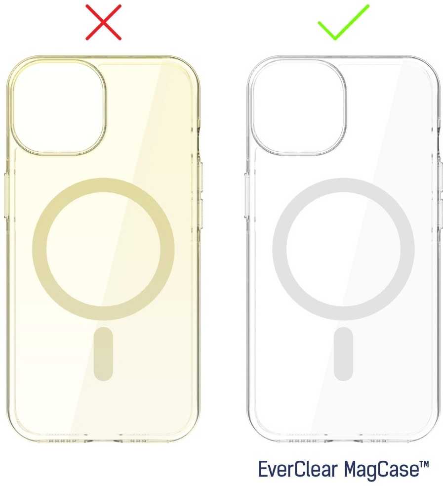 Dėklas 3MK EverClear MagCase skirtas Apple iPhone 13/14