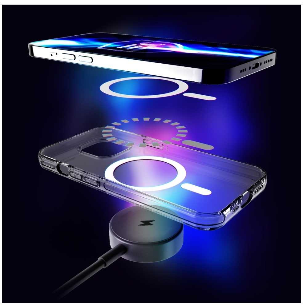 Dėklas 3MK EverClear MagCase skirtas Apple iPhone 13/14