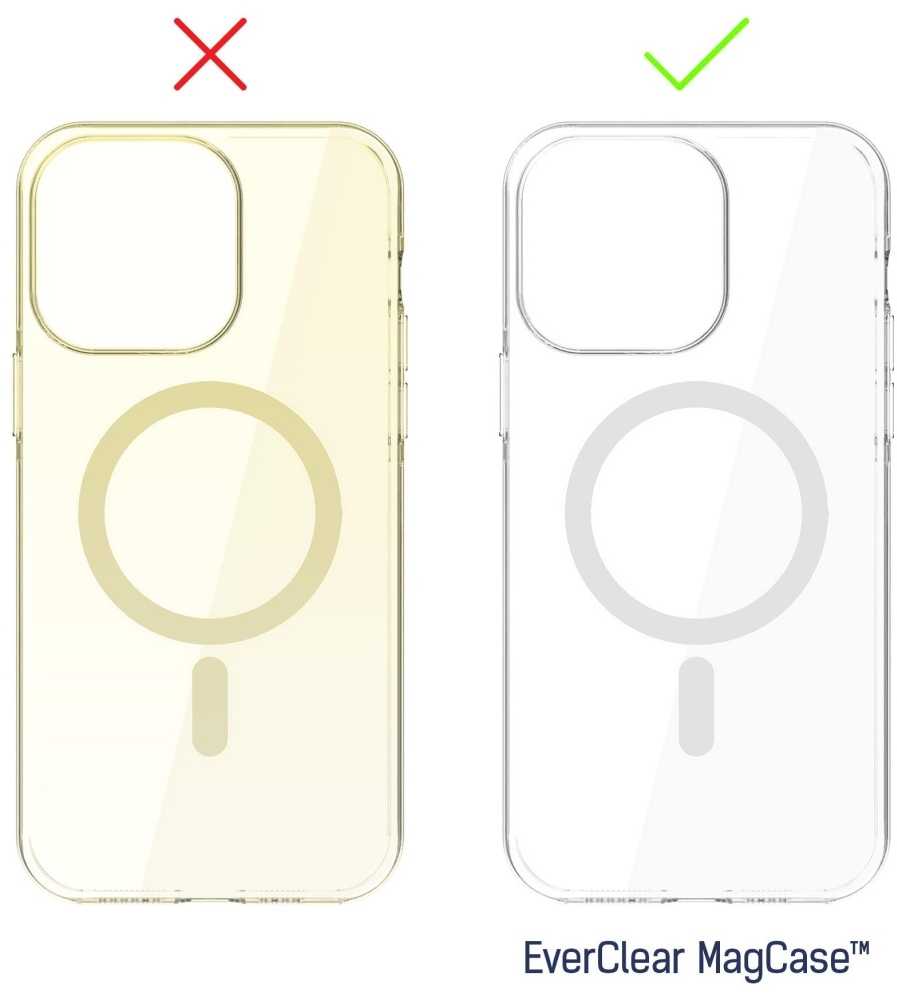 Dėklas 3MK EverClear MagCase skirtas Apple iPhone 14 Pro Max