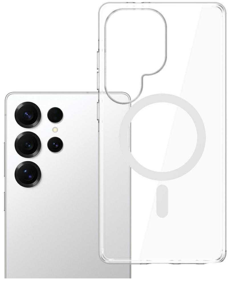 Dėklas 3MK EverClear MagCase skirtas Samsung Galaxy S25 Ultra