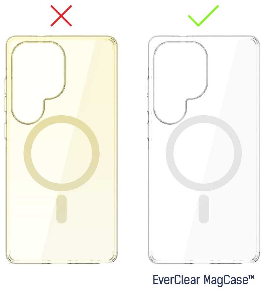Dėklas 3MK EverClear MagCase skirtas Samsung Galaxy S25 Ultra