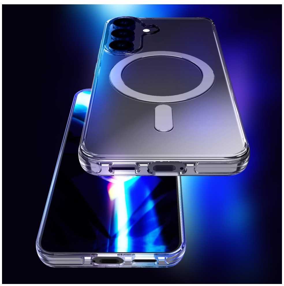 Dėklas 3MK EverClear MagCase skirtas Samsung Galaxy S25
