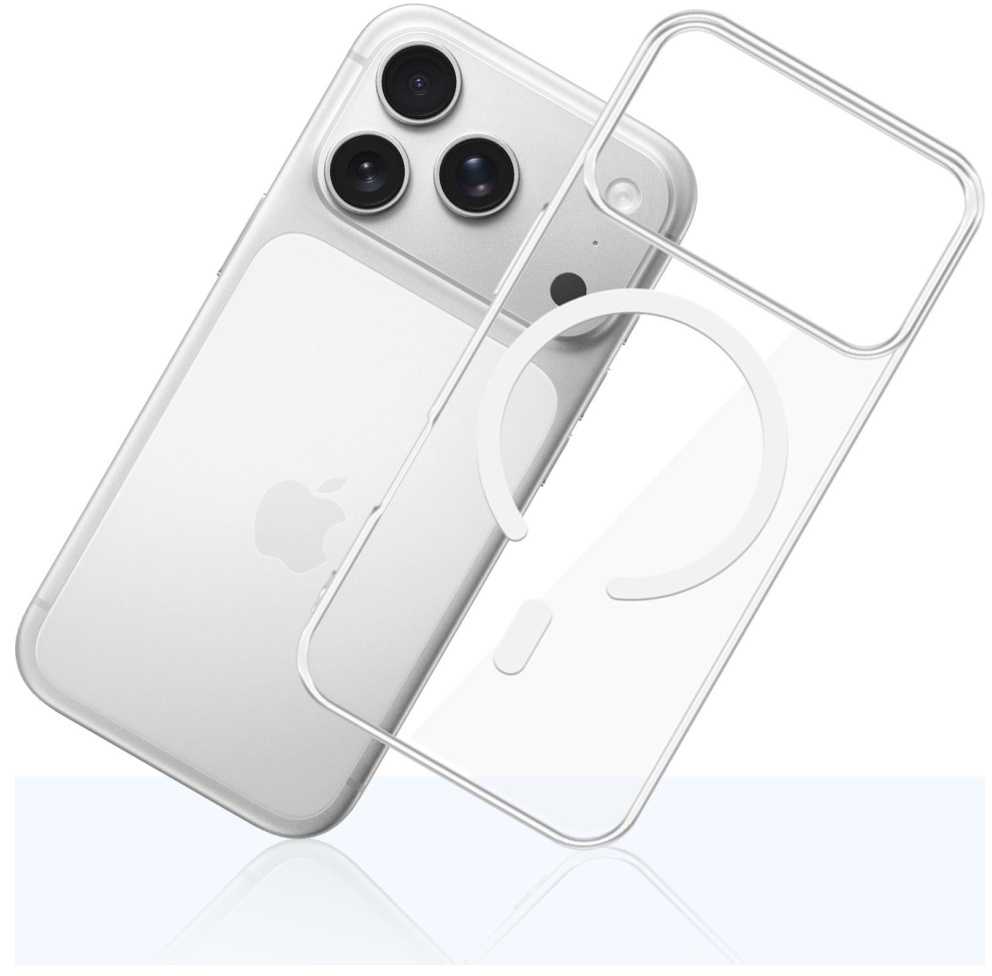 Dėklas 3MK EverClear MagDėklas do Apple iPhone 17 Pro Max