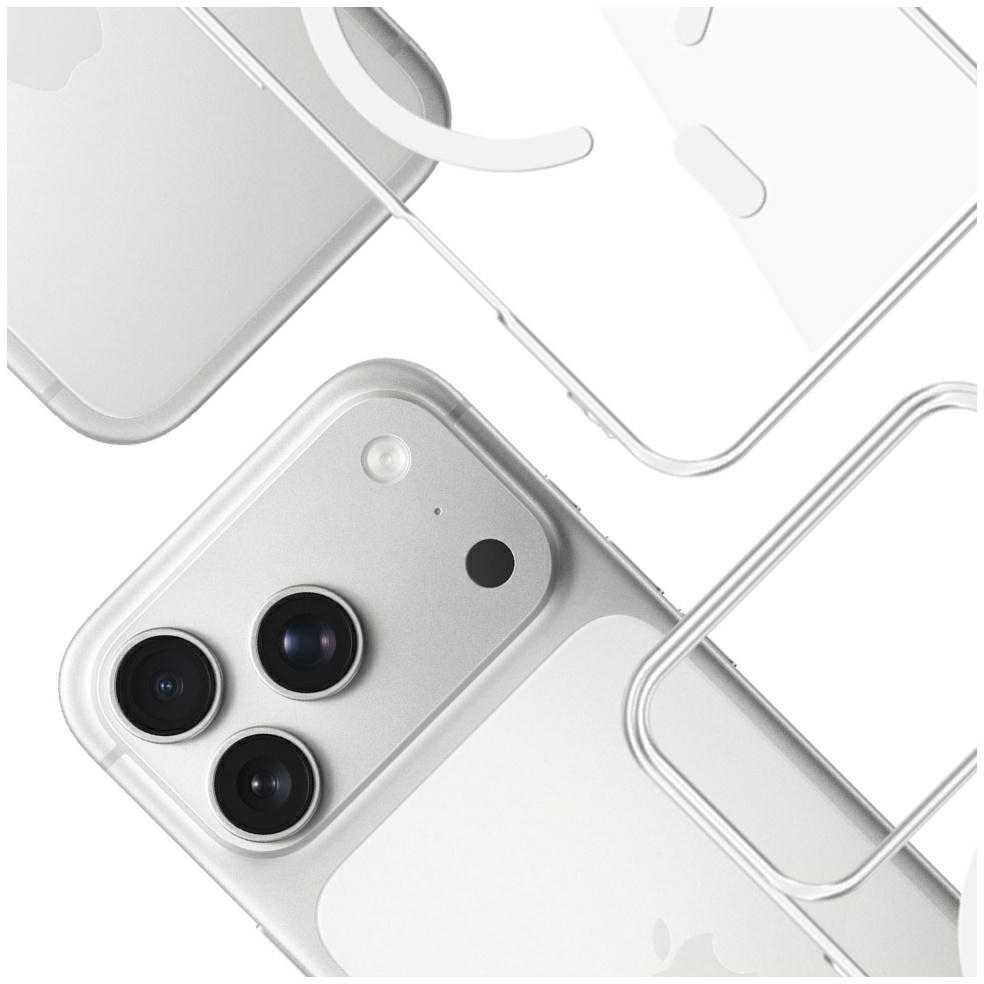 Dėklas 3MK EverClear MagDėklas do Apple iPhone 17 Pro Max