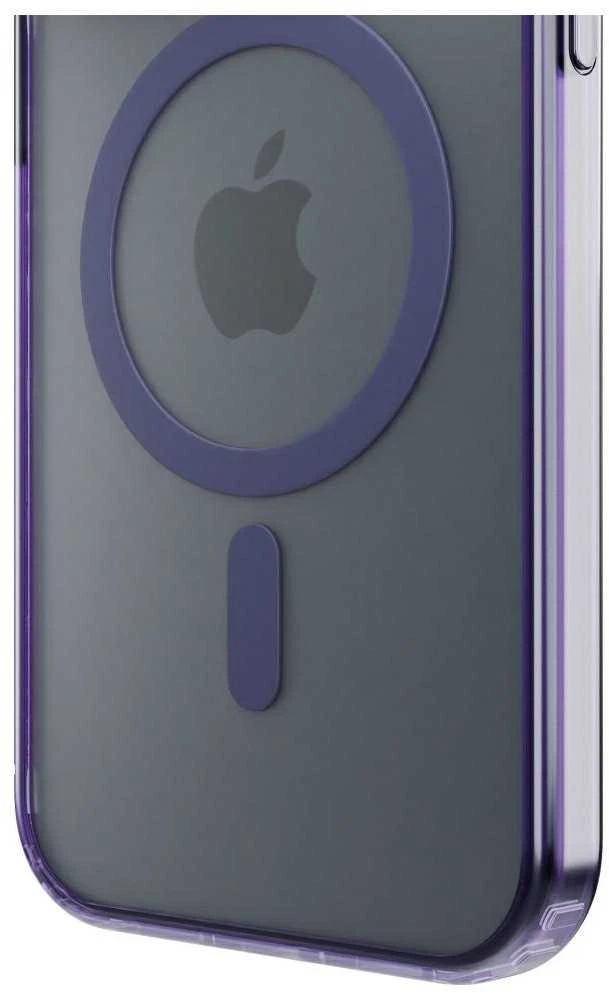 Dėklas 3MK Frosty MagCase skirtas Apple iPhone 17 Pro violetinės spalvos