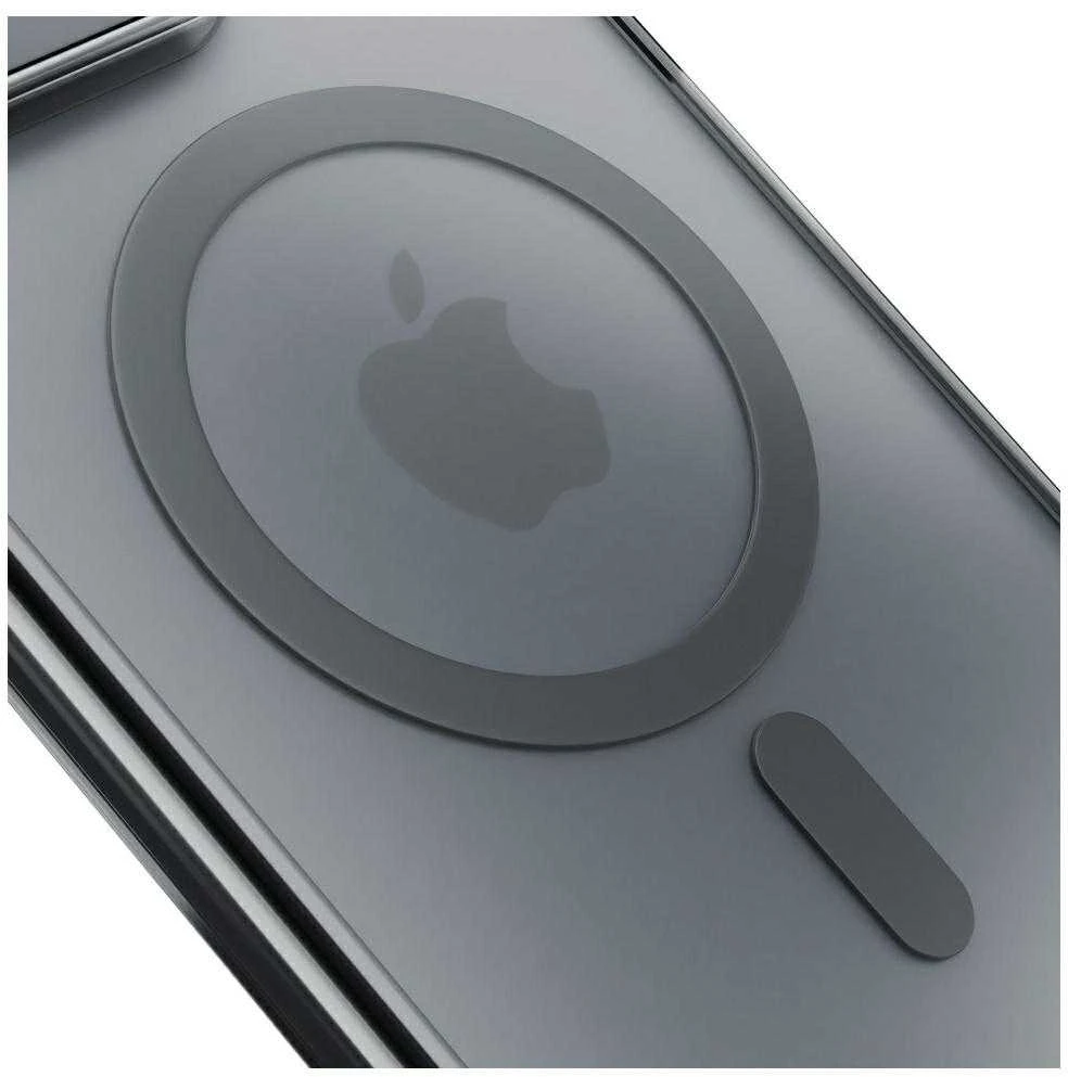 Dėklas 3mk Frosty MagCase Apple iPhone 17 juodas