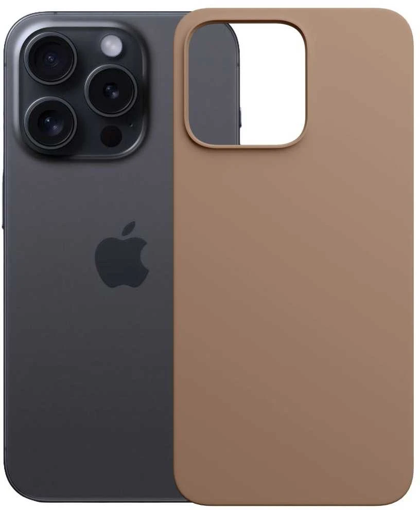 Dėklas 3MK Hardy MagSilicone skirtas Apple iPhone 14 Pro Max aukso spalvos