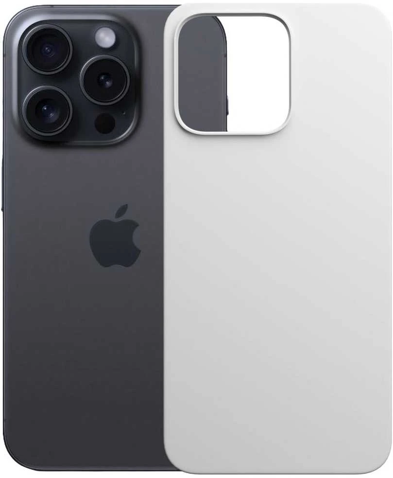 Dėklas 3MK Hardy MagSilicone skirtas Apple iPhone 13 Pro sidabro spalvos
