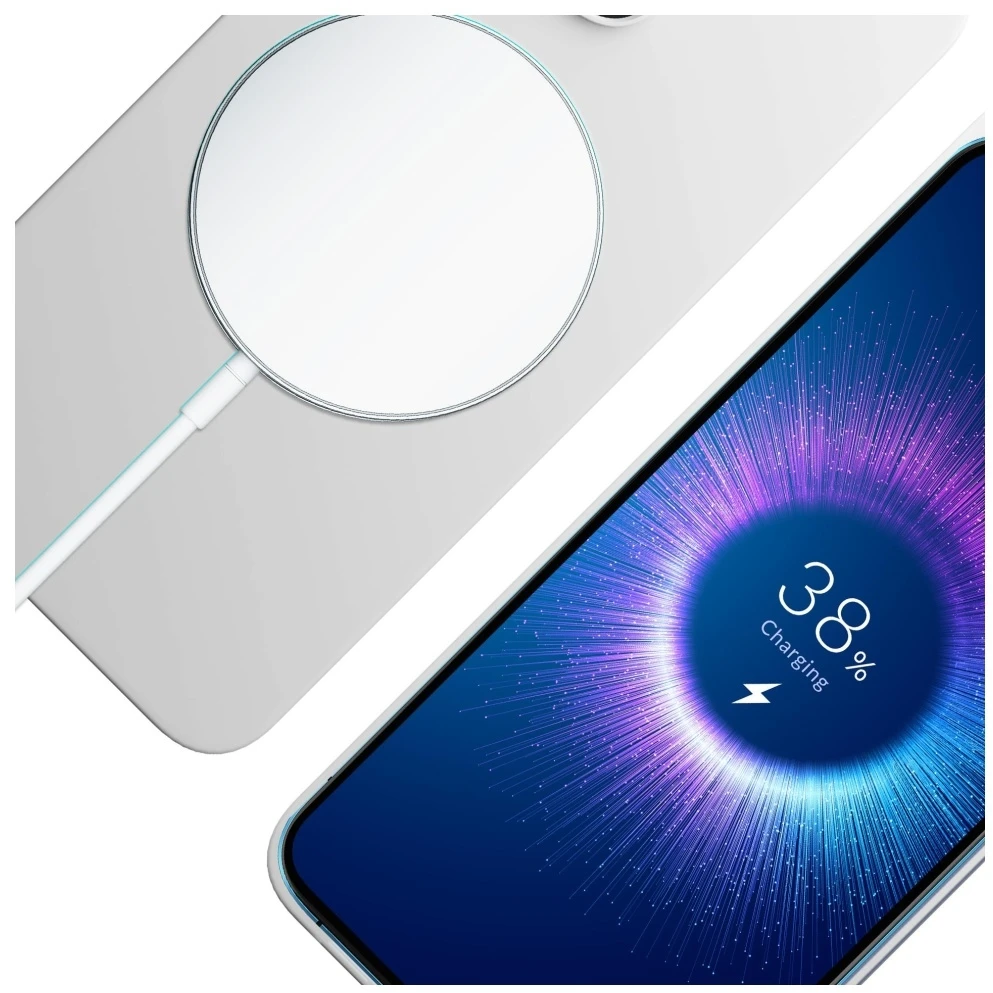 3MK Hardy MagSilicone Dėklas Apple iPhone 13 Pro Max Sidabrinis