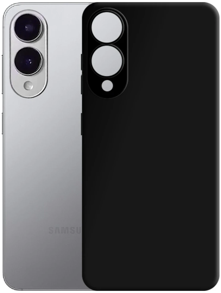 Dėklas 3MK HARDY Silicone Mag Samsung Galaxy S25 Edge juodos spalvos