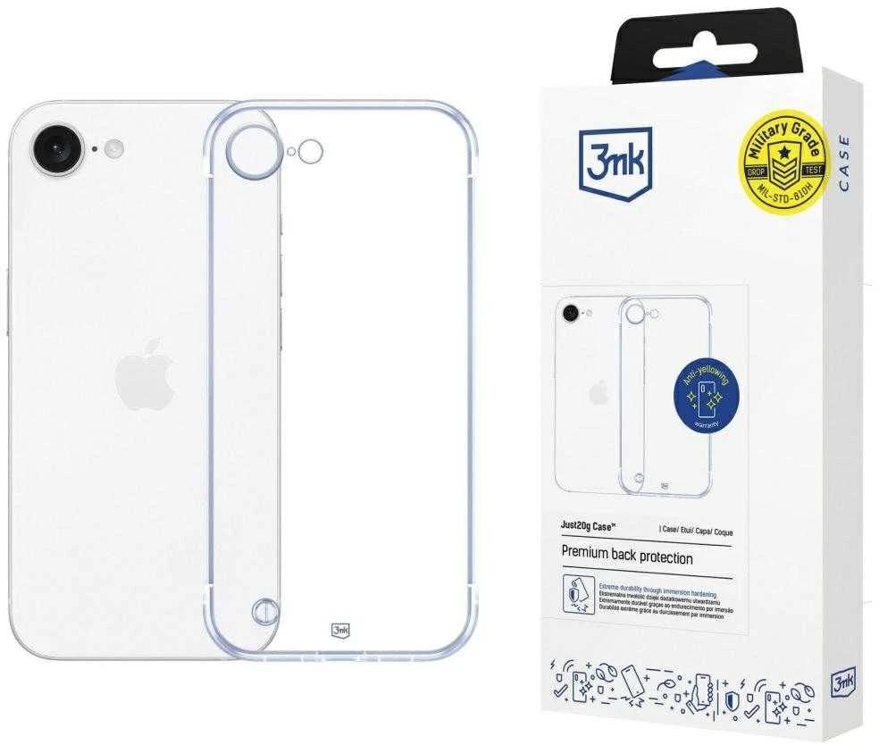 Dėklas 3MK Just20g Clear dėklas skirtas Apple Apple iPhone 16E
