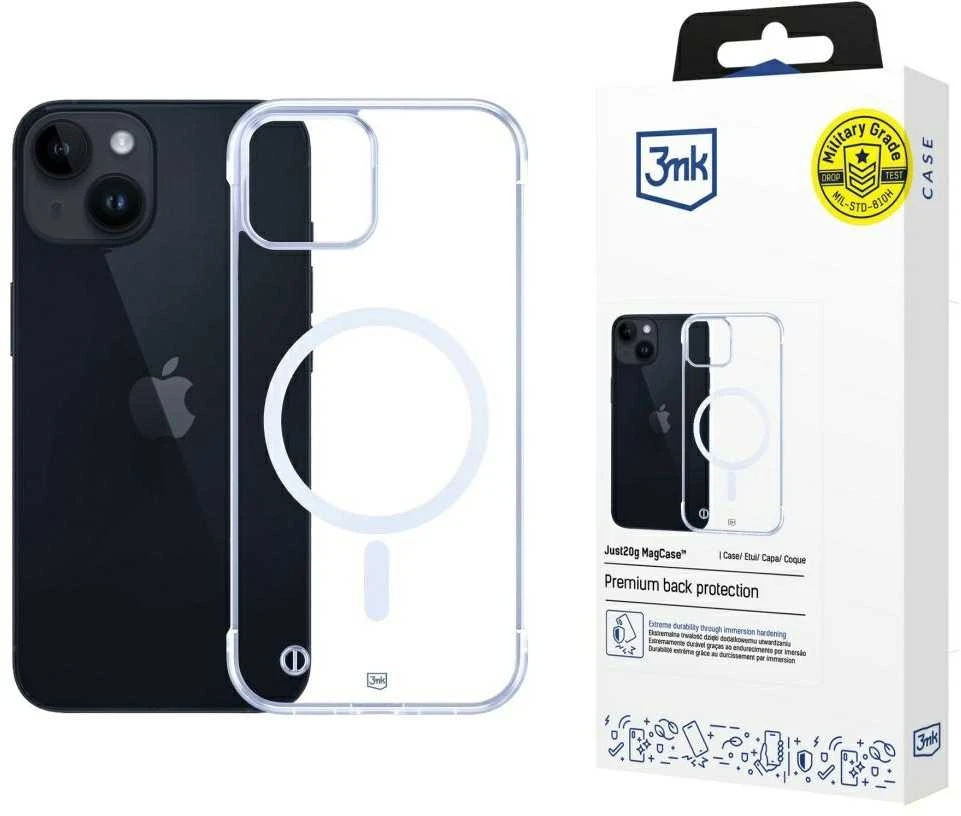 Dėklas 3MK Just20g MagCase Apple iPhone 13