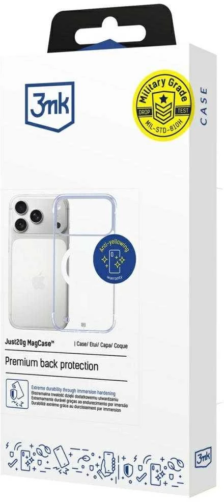 Dėklas 3MK Just20g MagCase skirtas Apple iPhone 17 Pro