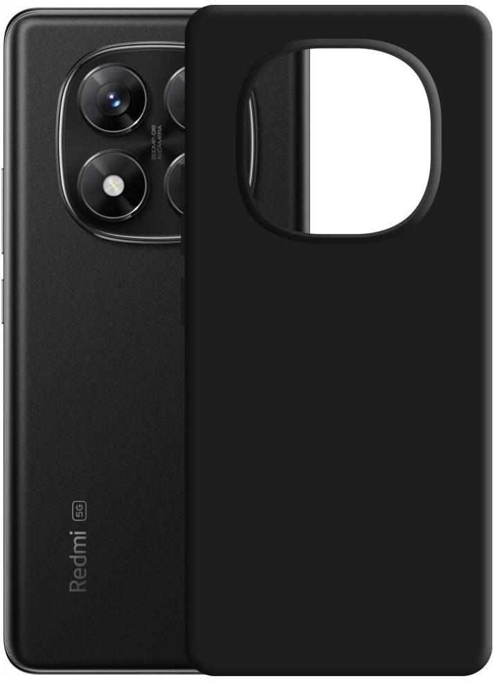 Nezatříděno 3MK Matt Dėklas Pro Dėklas Redmi Note 14 PRO 5G / POCO X7 5G juodos spalvos