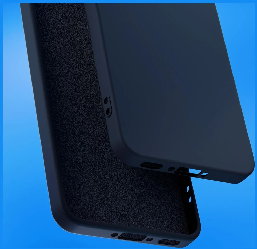 Dėklas 3MK Matt Pro skirtas Samsung Galaxy A57 juodos spalvos