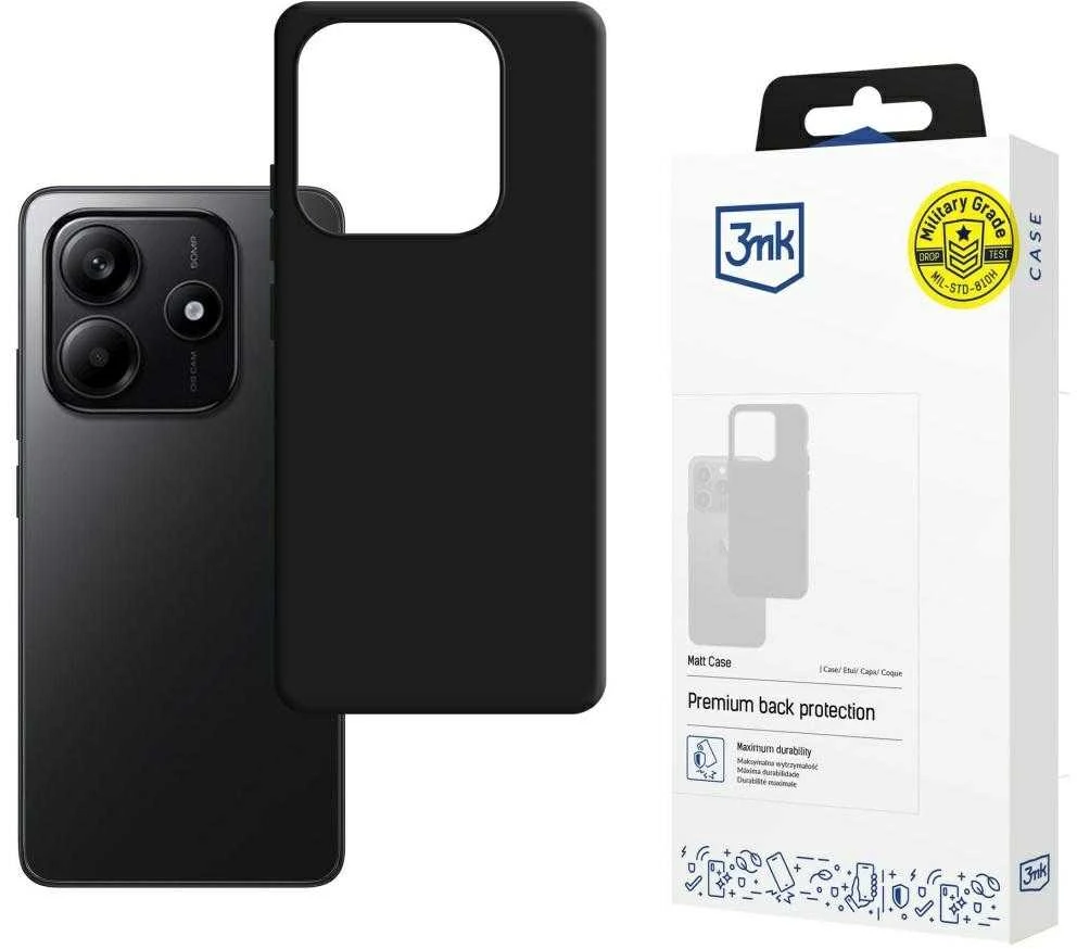 3Mk apsauga „Redmi Note 14 4G“ – matinis 3mk dėklas