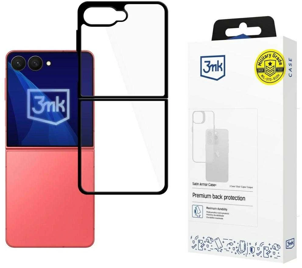 Dėklas 3MK Satin Armor Dėklas+ Flip skirtas Samsung Galaxy Z Flip7