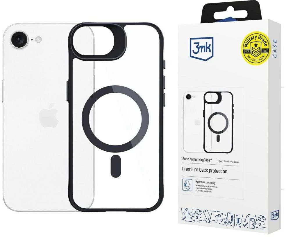 3MK Satin Armor MagDėklas Apple iPhone 16E / 17e