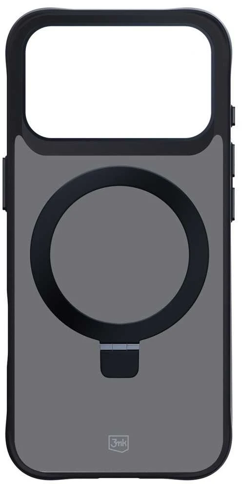 Dėklas 3MK Smoke Dėklas Mag&Stand for Apple iPhone 17 Pro