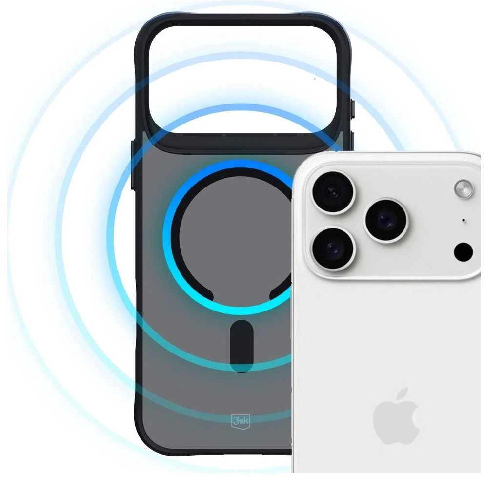 Dėklas 3MK Smoke MagCase skirtas Apple Apple iPhone 17 Pro