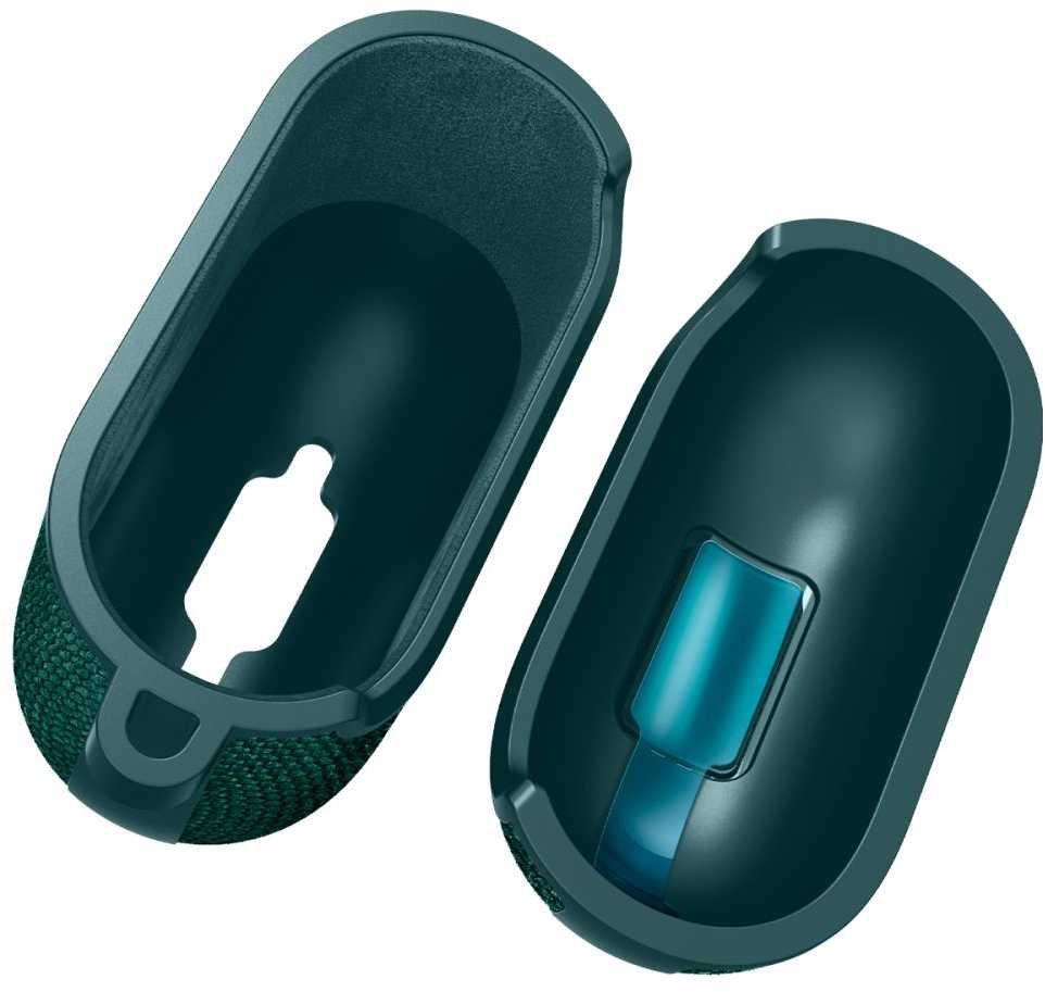 Spigen Urban Fit dėklas skirtas AirPods 4 - žalios spalvos