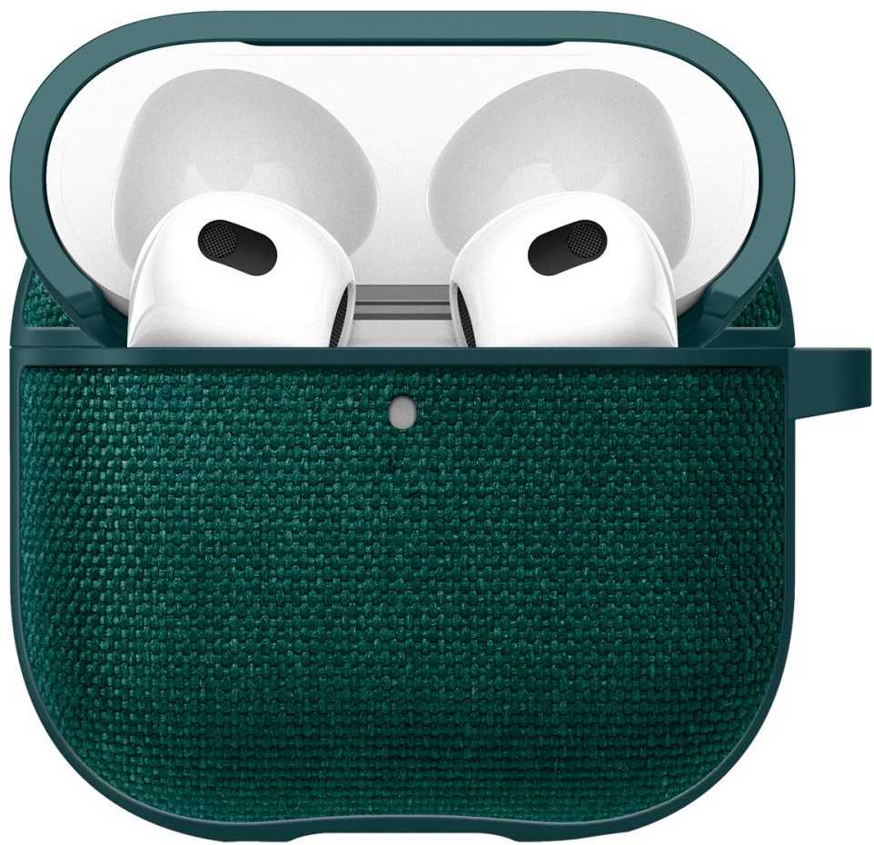 Spigen Urban Fit dėklas skirtas AirPods 4 - žalios spalvos