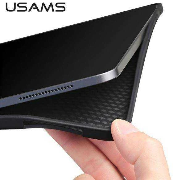 USAMS Winto Dėklas Apple iPad Air 10.9″ 2020 juodos spalvos IP109YT01 (US-BH654) Smart Cover