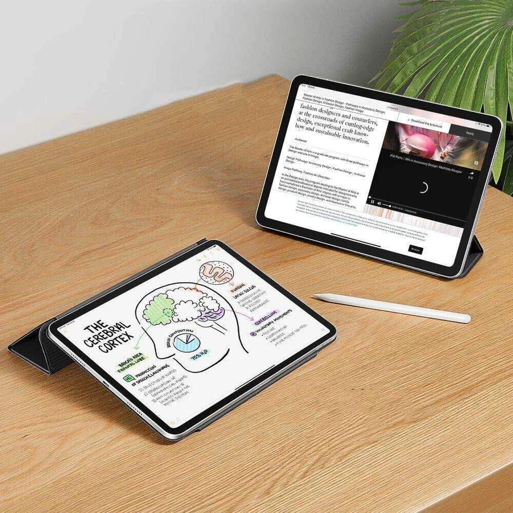 ESR Rebound Magnetic dėklas skirtas iPad Pro 11'' 2024 – juodos spalvos