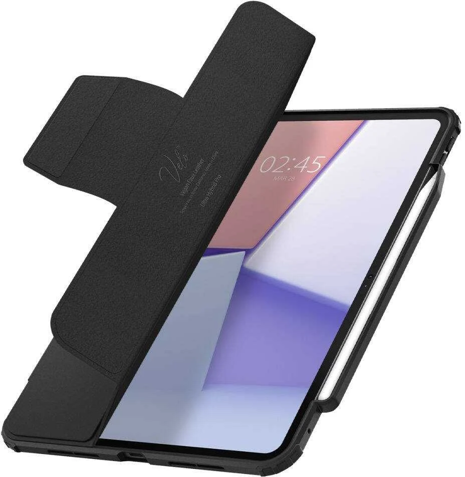 Spigen Ultra Hybrid Pro, juodos spalvos – iPad Pro 11″ 2024