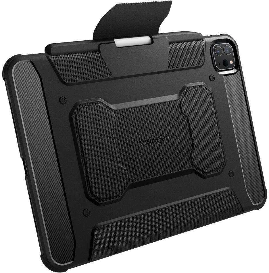 Spigen Rugged Armor Pro, juodos spalvos – iPad Pro 11″ 2024