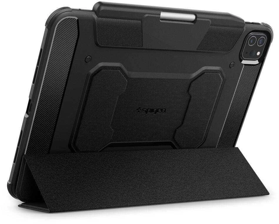 Spigen Rugged Armor Pro, juodos spalvos – iPad Pro 11″ 2024