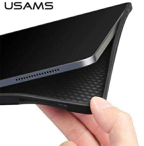 USAMS Winto Dėklas Apple iPad Pro 12.9″ 2021 juodos spalvos IPO12YT101 (US-BH750) Smart Cover
