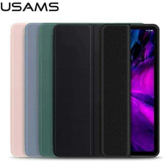 USAMS Winto Dėklas Apple iPad Pro 12.9″ 2021 juodos spalvos IPO12YT101 (US-BH750) Smart Cover