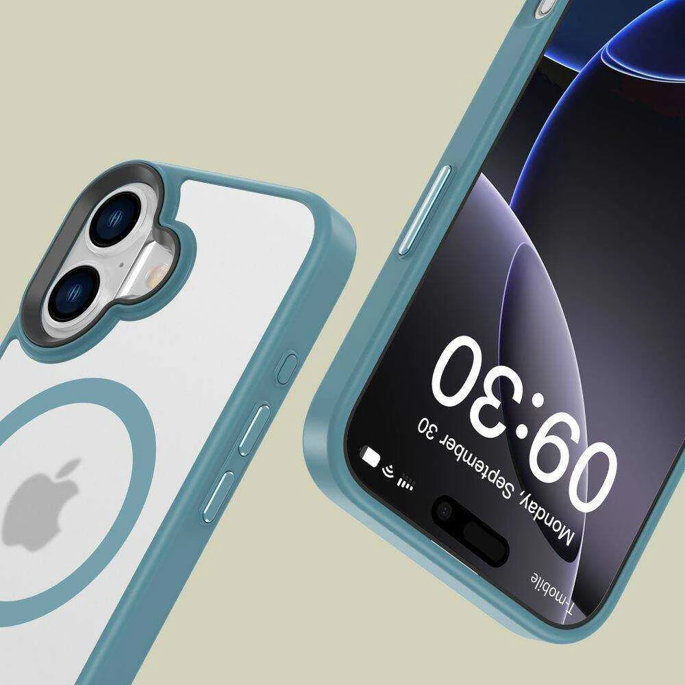 Dėklas Apple iPhone 16 Tech-Protect Magmat MagSafe Matte Teal